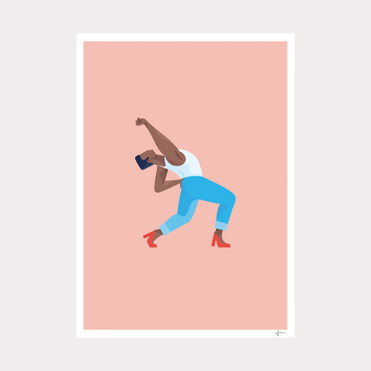 Josh McKenna - Original Sticker Print A3