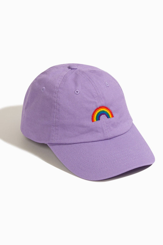 Rainbow Pride Lilac Baseball Hat