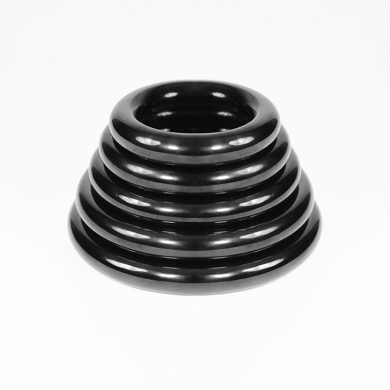 Black Anodized Steel Cock Ring