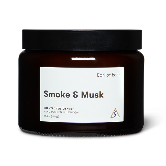 Smoke & Musk | Soy Wax Candle 500ml [17.5oz]