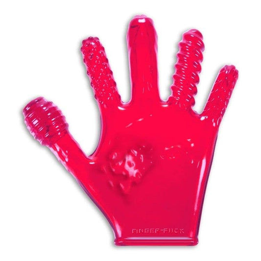 FINGER glove hot pink