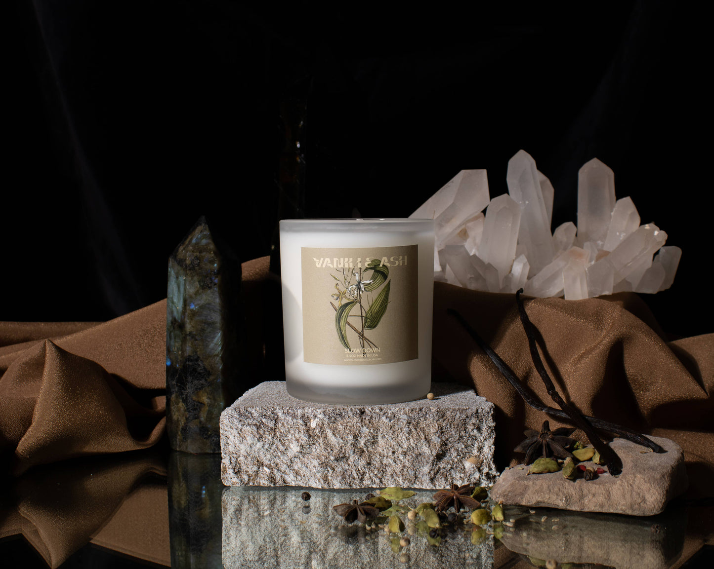 VANILLE ASH - Coconut Wax Candle