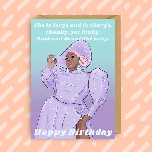 Latrice Royale RuPaul's Drag Race Birthday Card | LGBT |