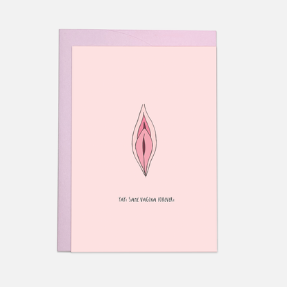 Same Vagina Greeting card