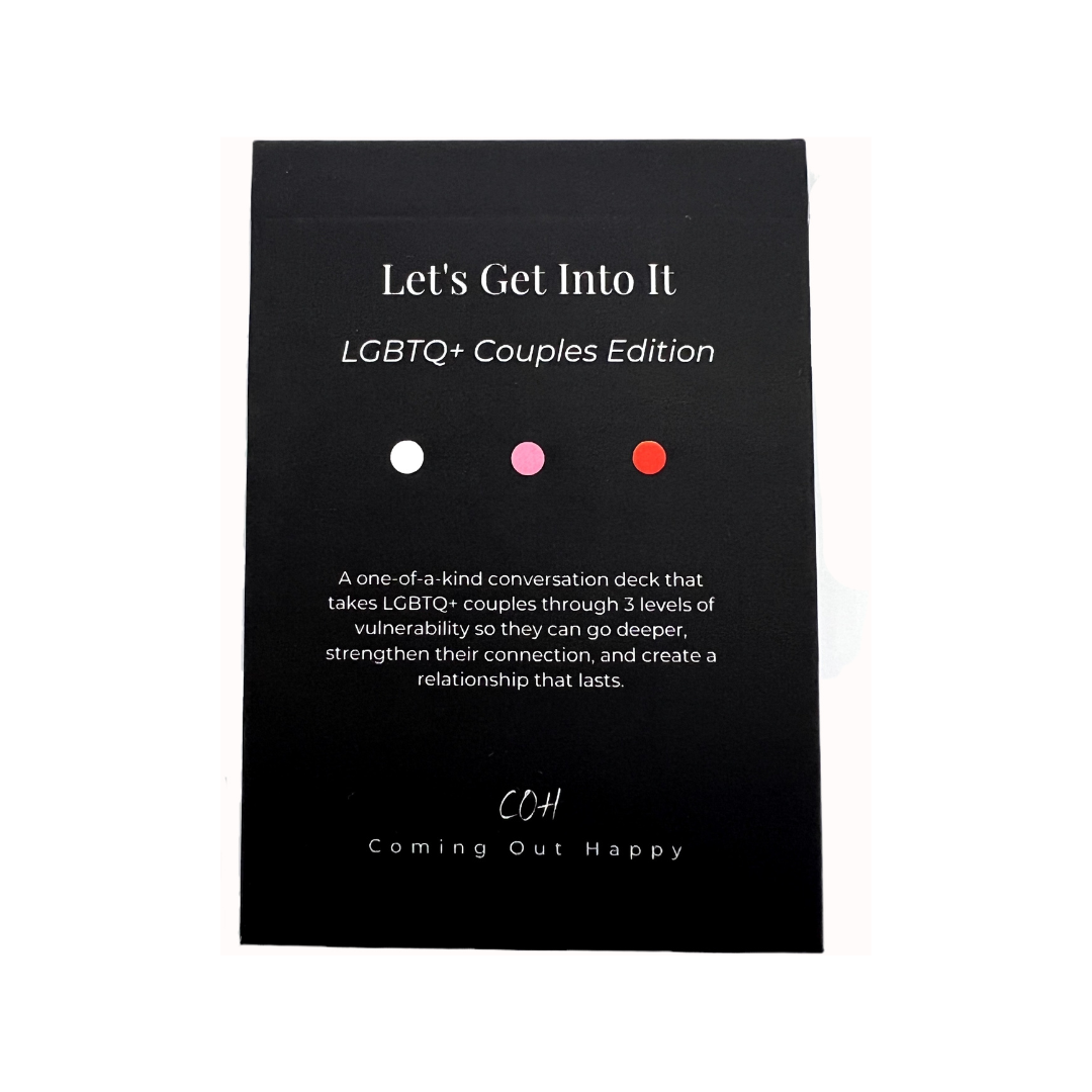 Let's Get Into It™️:LGBTQ Couples Edition Conversation Cards