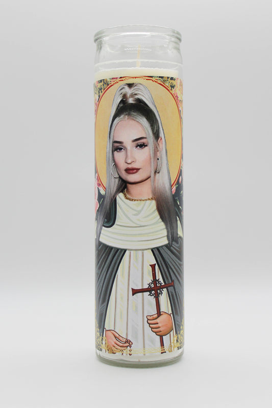 Saint Kim Petras Pop Candle