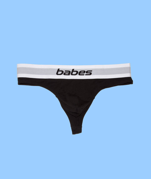 BABES Thong Black