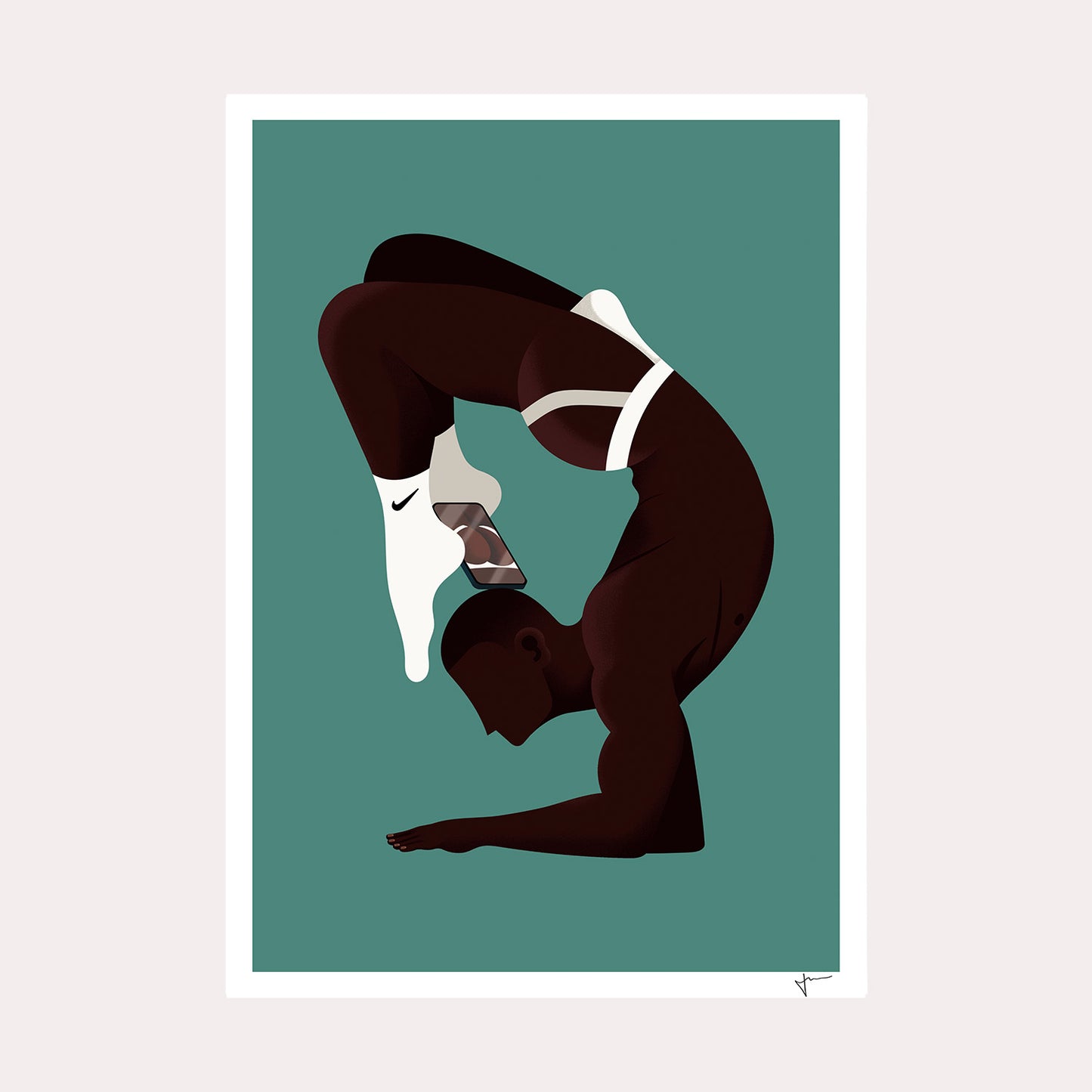 Josh McKenna - Yoga Print A3