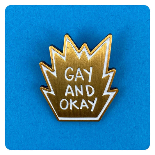 Gender Queer Enamel Pin