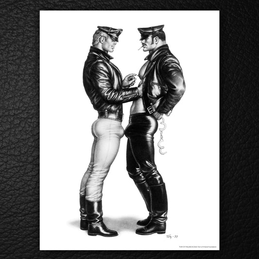 "Titty Touch" Tom of Finland Mini Poster