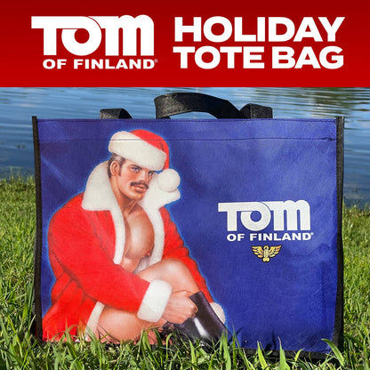 Tom of Finland "Sexy Santa" Christmas Tote Bag