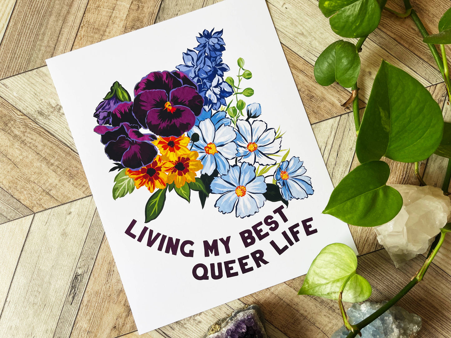 Living My Best Queer Life: LGBTQ Print