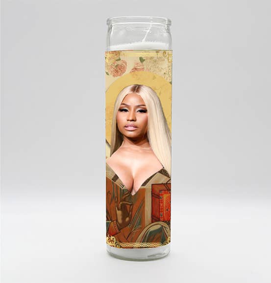 Saint Barbz Candle