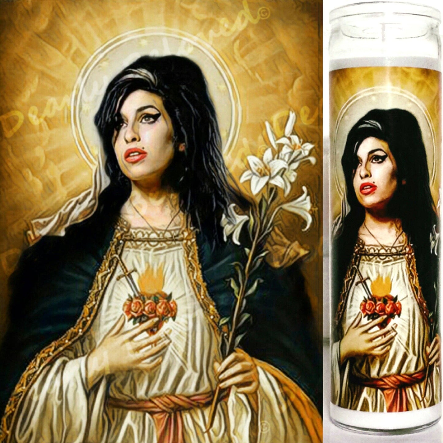 St. Amy Winehouse Prayer Candle Prayer Candle