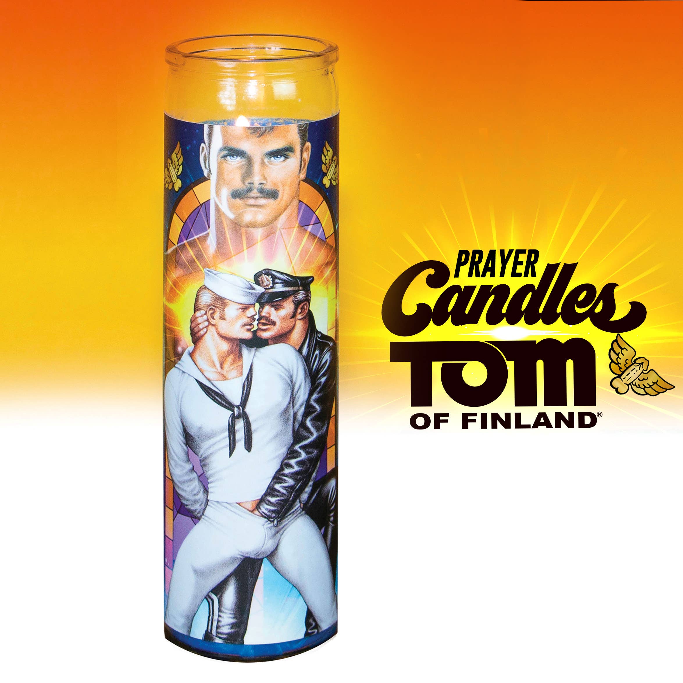 Tom of Finland "Slutty Sailor" Prayer Candle —Gay Queer LGBT