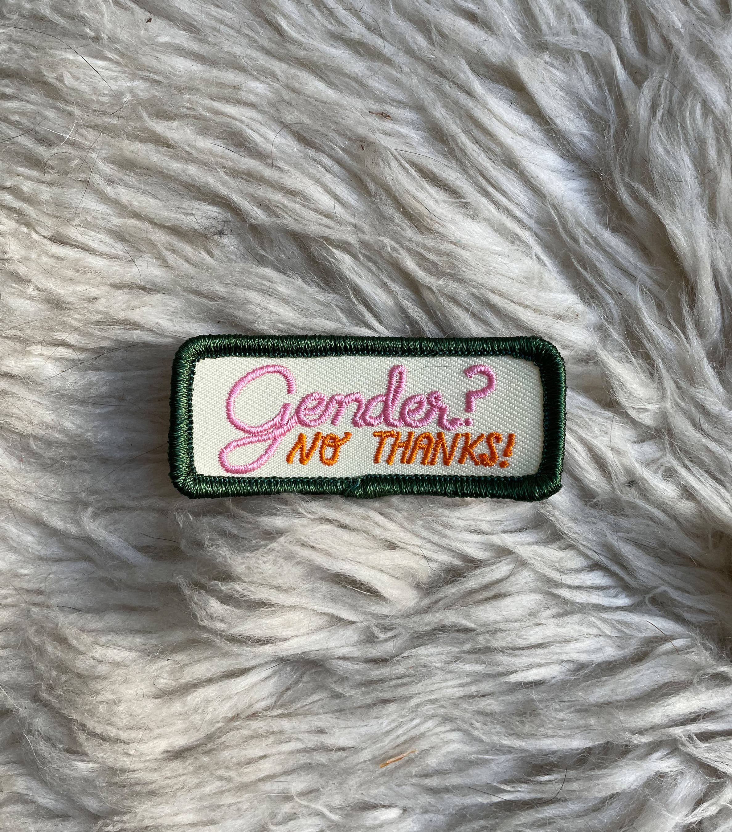 Patch - Gender No Thanks