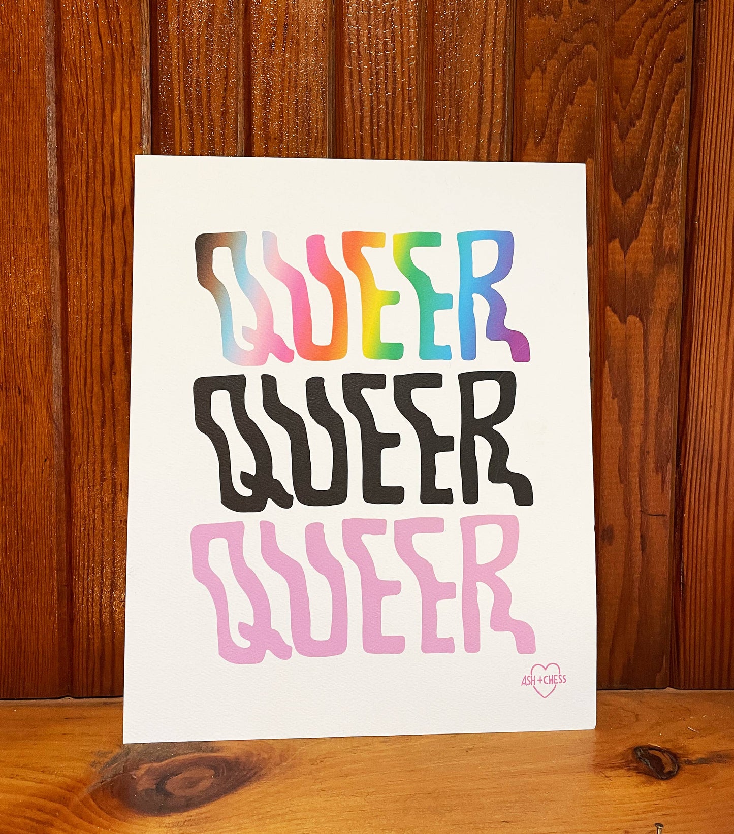 8" x 10" Queer Art Print