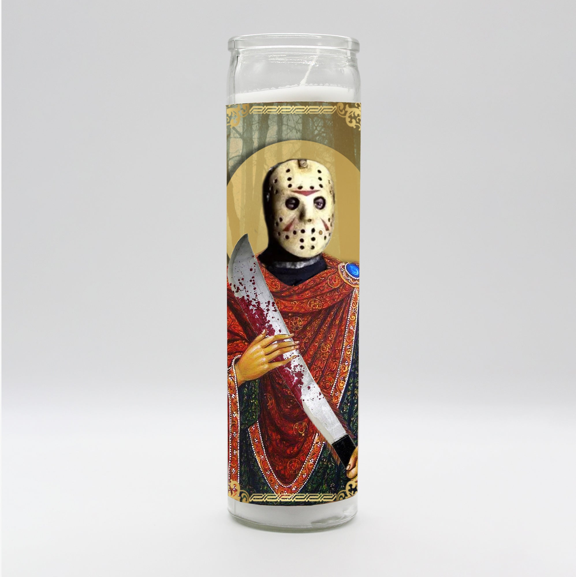 Saint Jason Voorhees Candle