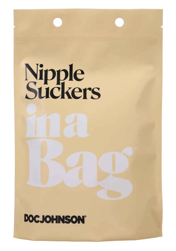 Nipple Suckers In a Bag Black