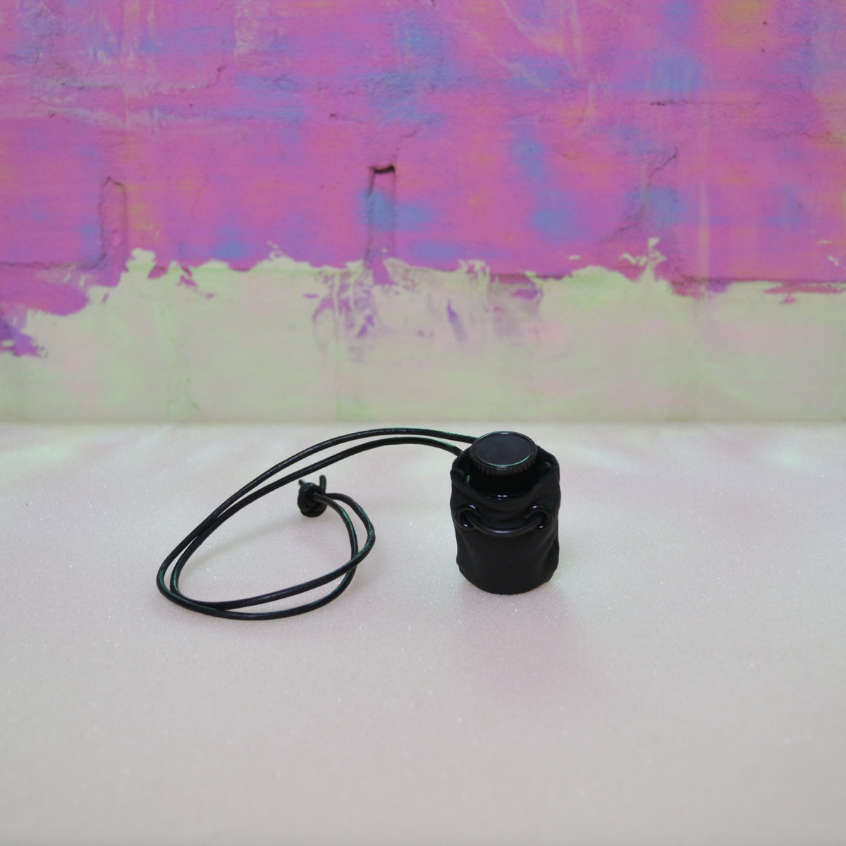 Poppers Bag Leather Black