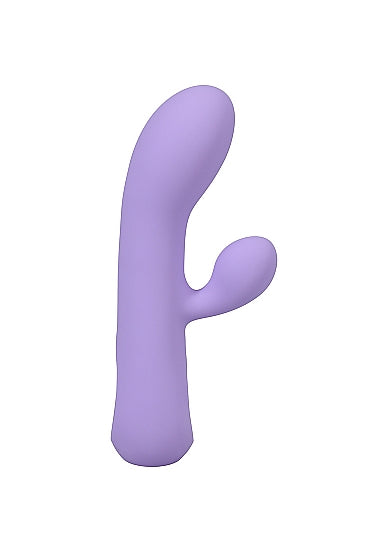 Rechargeable Silicone Rabbit Vibe "Aura" Lilac