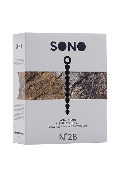 SONO No. 28 - Anal Chain - Black